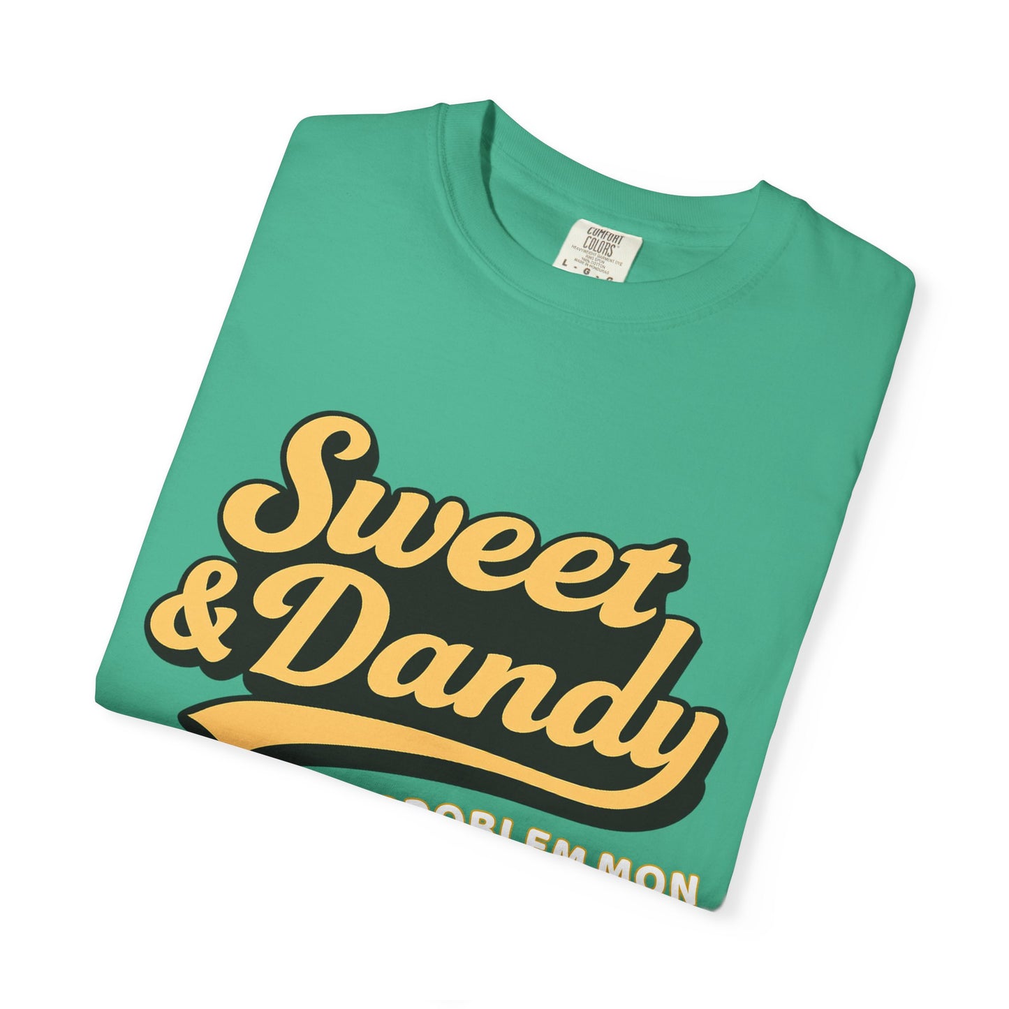 Sweet & Dandy Jamaica Oversized Tee – No Problem Mon | Retro Jamaican Shirt | Festival Style, Unisex Fit