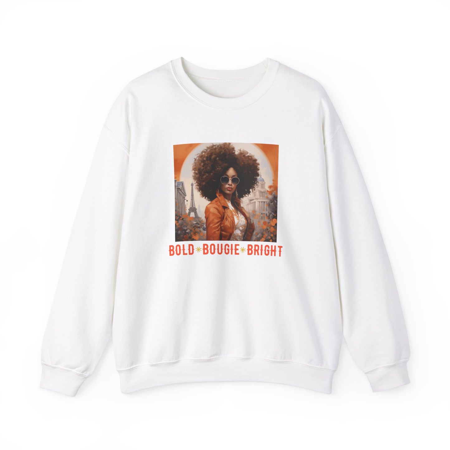 Black Girl Magic – Bold, Bougie & Shining Bright Sweatshirt