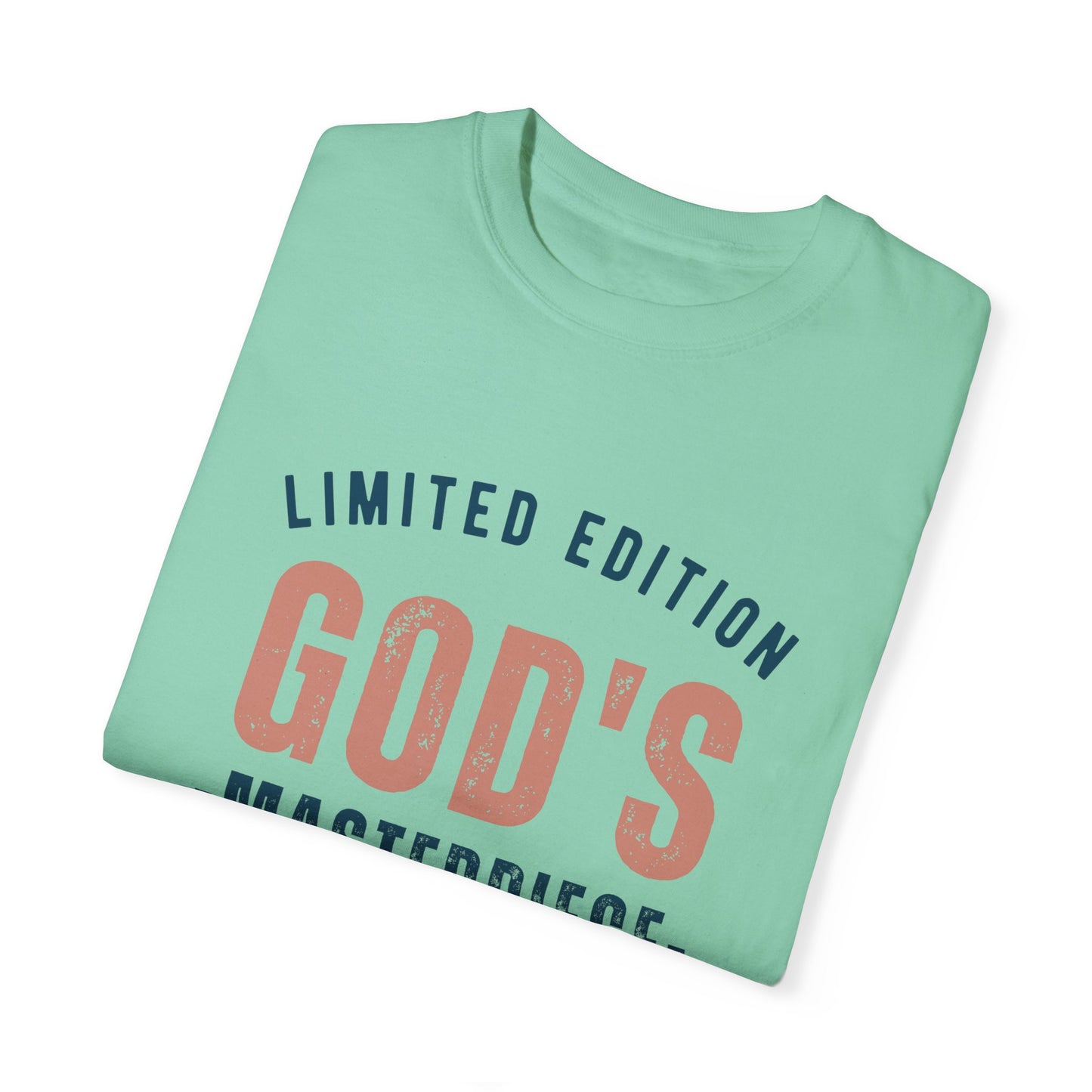 LIMITED EDITION GOD'S MASTERPIECE UNISEX GARMENT-DYED T-SHIRT