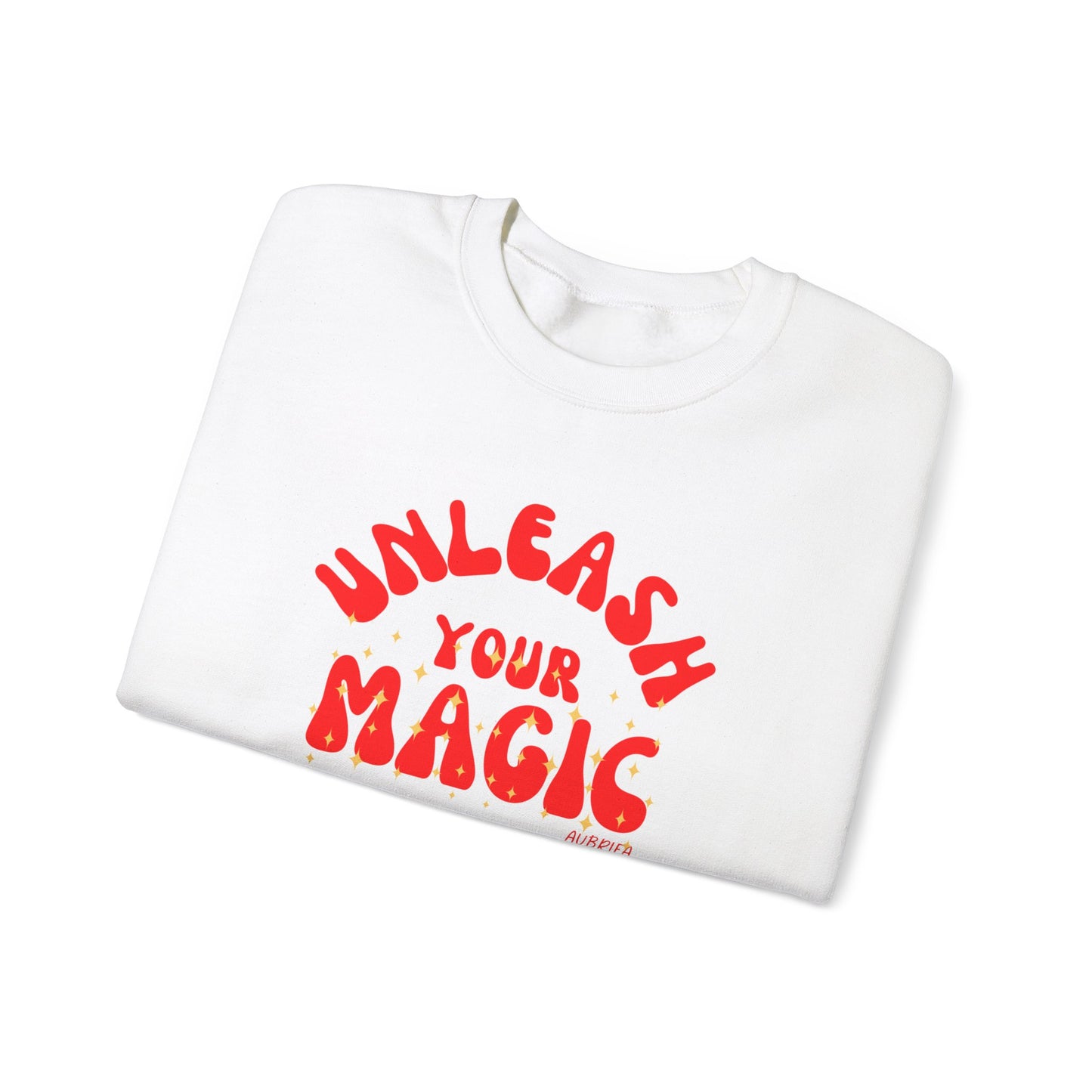"UNLEASH YOUR MAGIC" UNISEX CREWNECK SWEATSHIRT