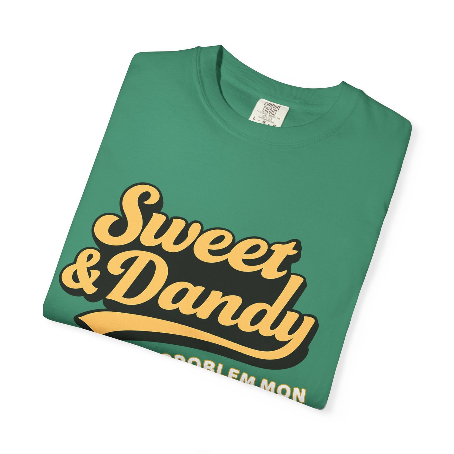 Sweet & Dandy Jamaica Oversized Tee – No Problem Mon | Retro Jamaican Shirt | Festival Style, Unisex Fit