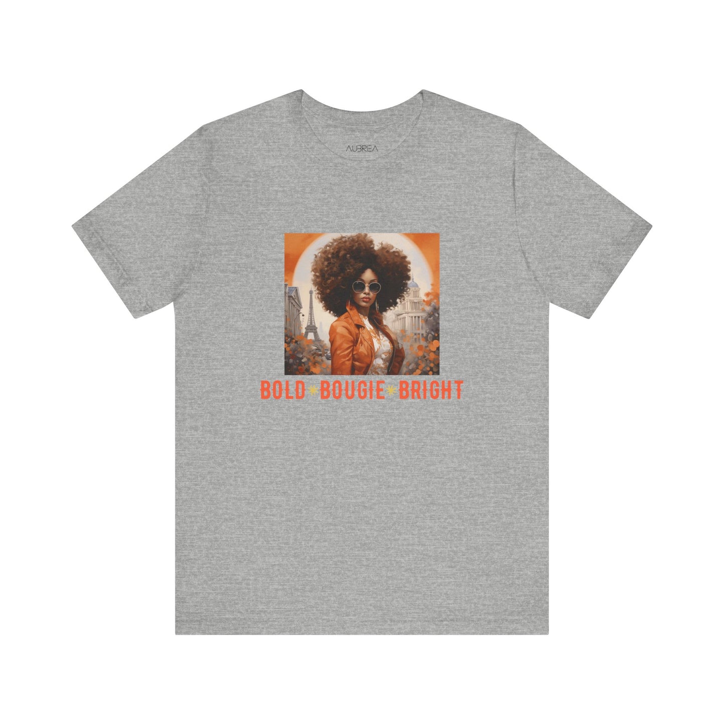 T-Shirt - Black Girl Magic Bold Bougie Shining Bright Vintage Collage Tee