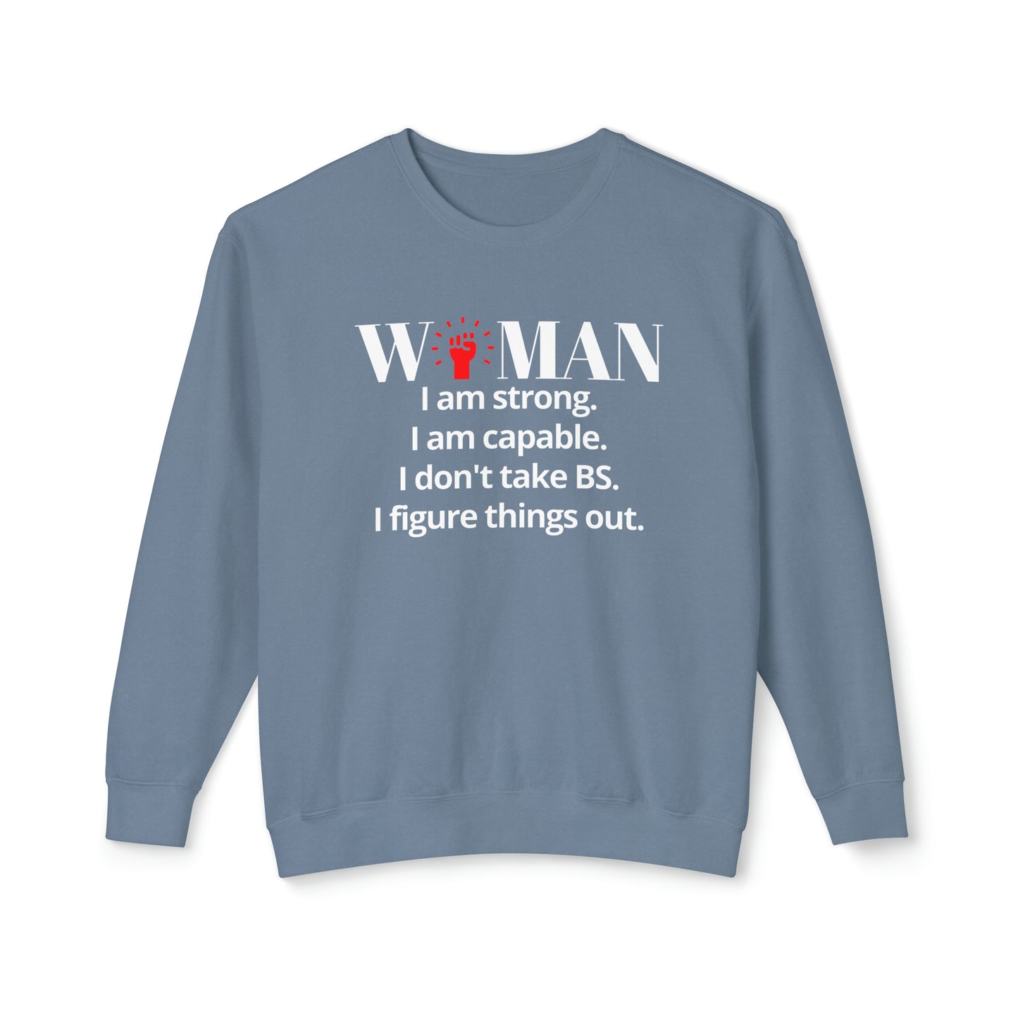 Woman Power Premium Crewneck Sweatshirt