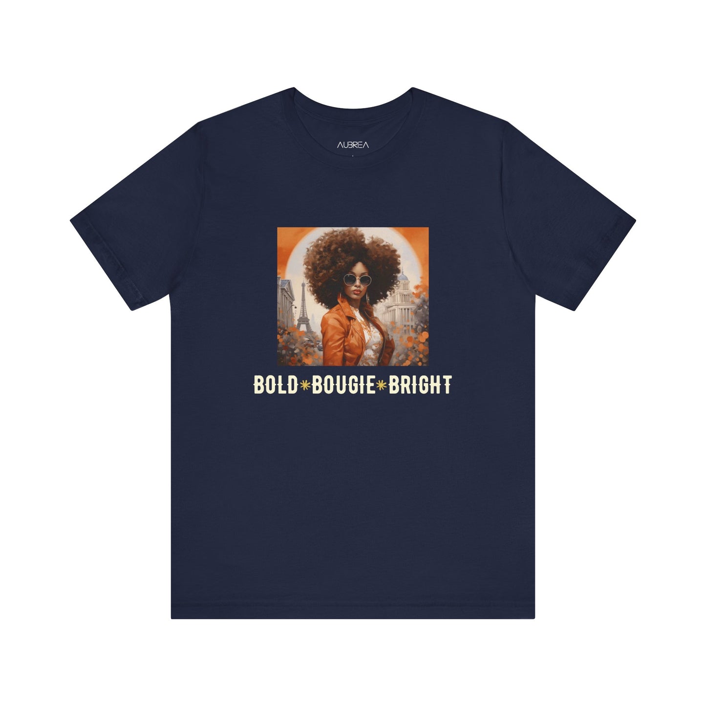 T-Shirt - Black Girl Magic Bold Bougie Shining Bright Vintage Collage Tee