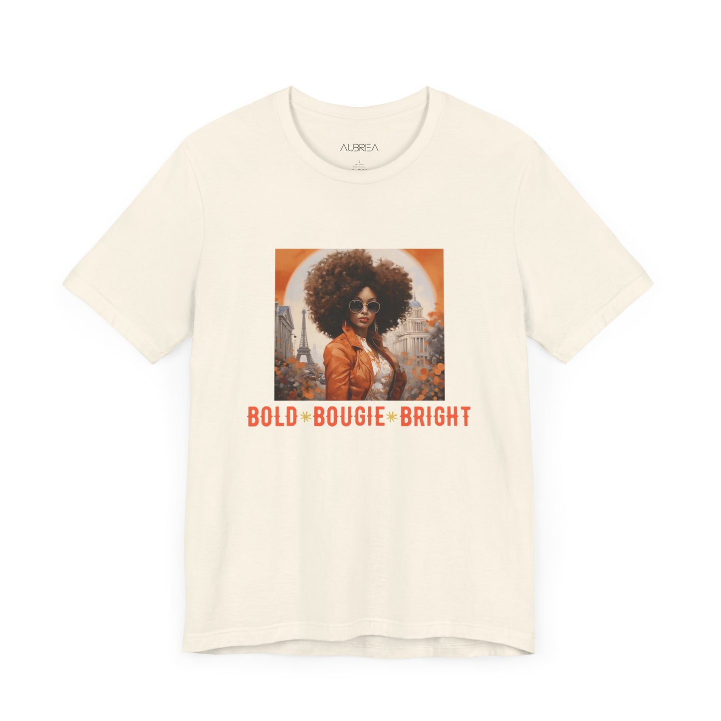 T-Shirt - Black Girl Magic Bold Bougie Shining Bright Vintage Collage Tee