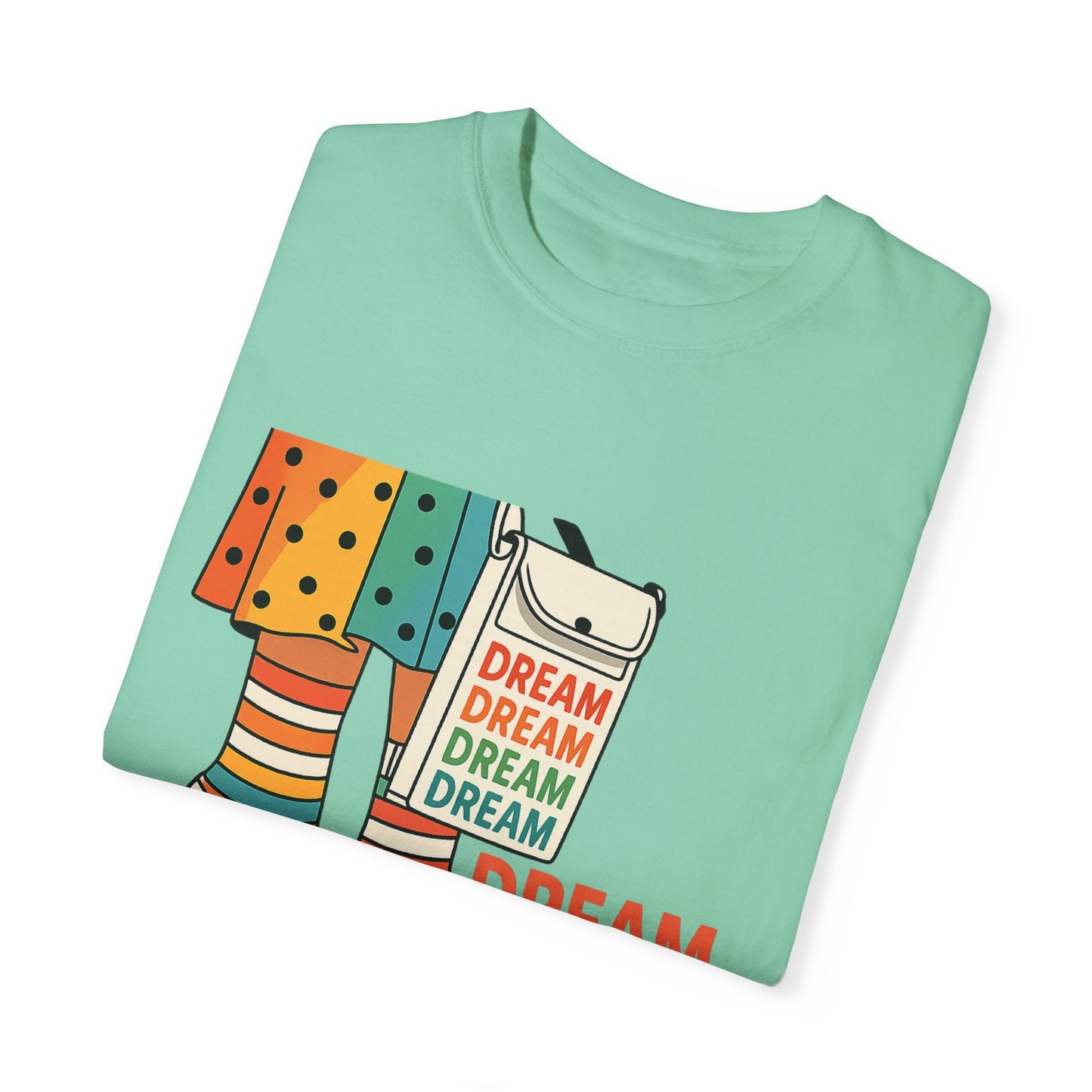 Dream Out Loud Rainbow-Inspired T-shirt with Empowering Message