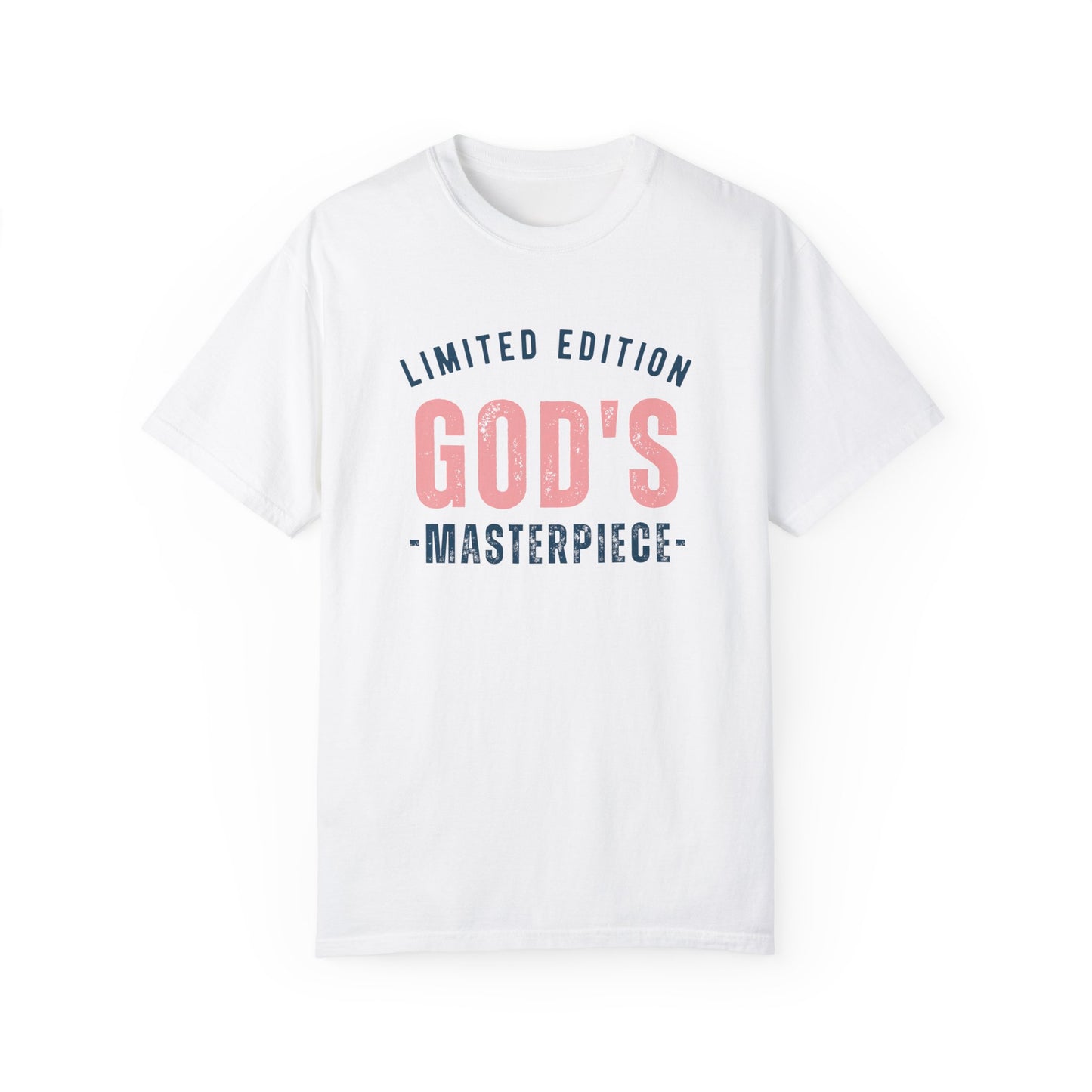 LIMITED EDITION GOD'S MASTERPIECE UNISEX GARMENT-DYED T-SHIRT
