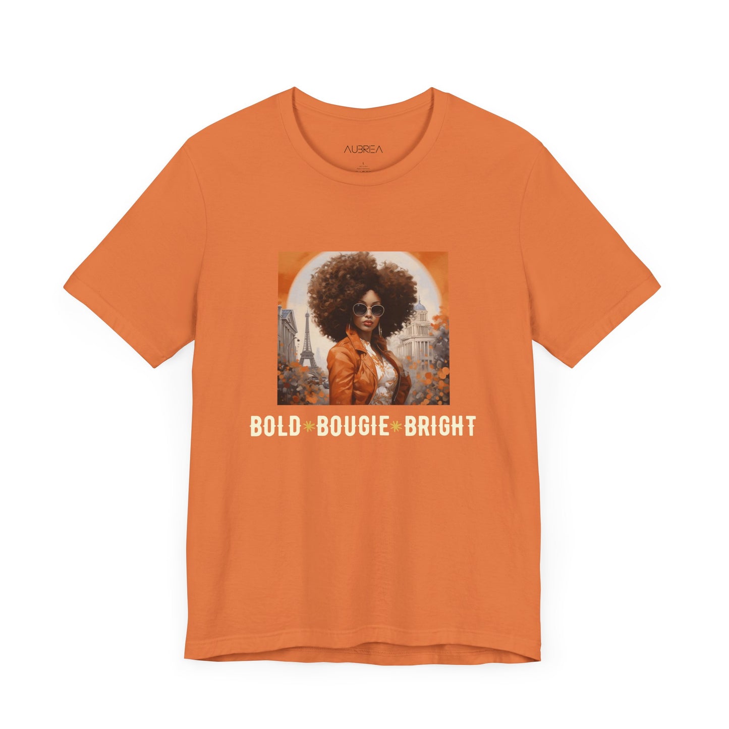 T-Shirt - Black Girl Magic Bold Bougie Shining Bright Vintage Collage Tee