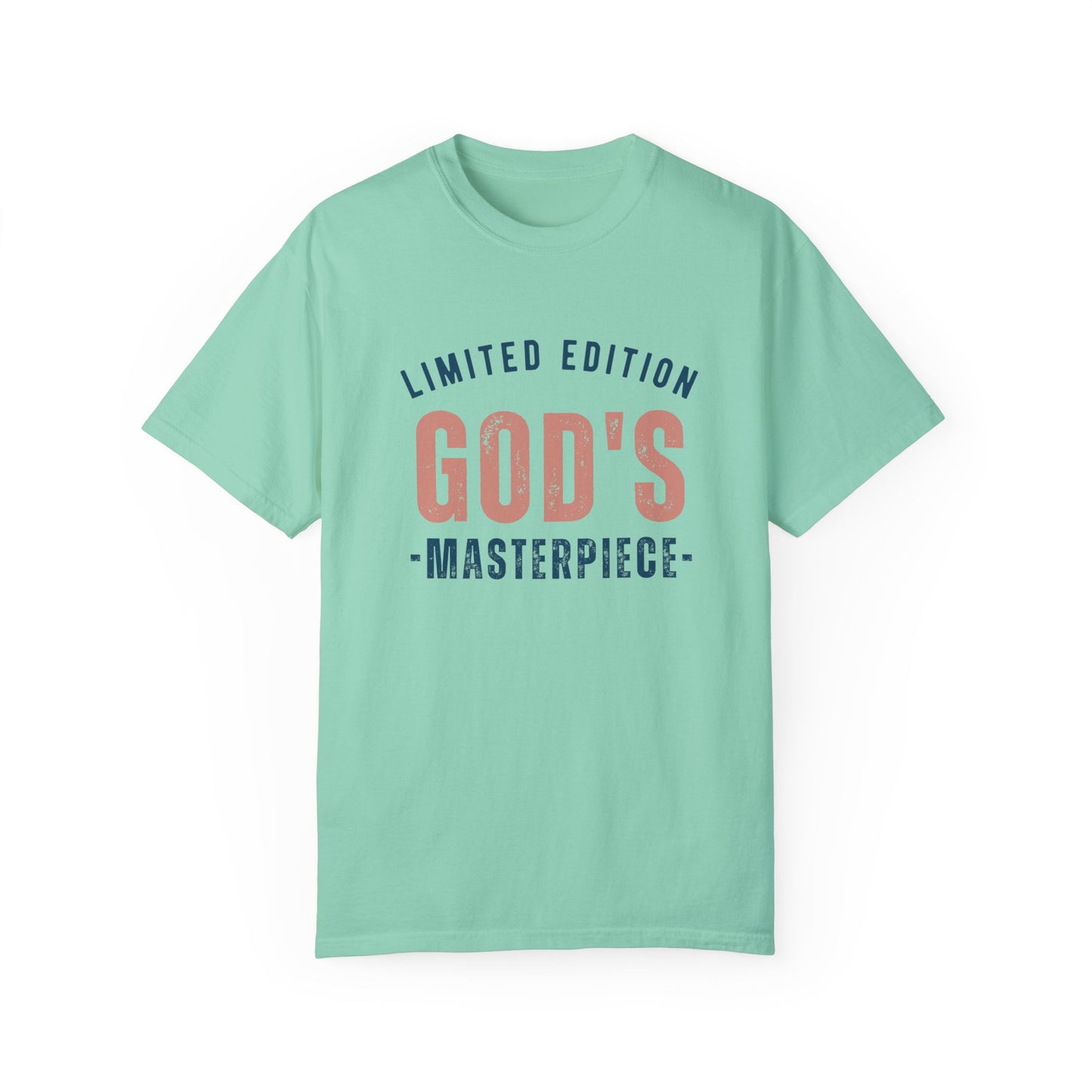 LIMITED EDITION GOD'S MASTERPIECE UNISEX GARMENT-DYED T-SHIRT