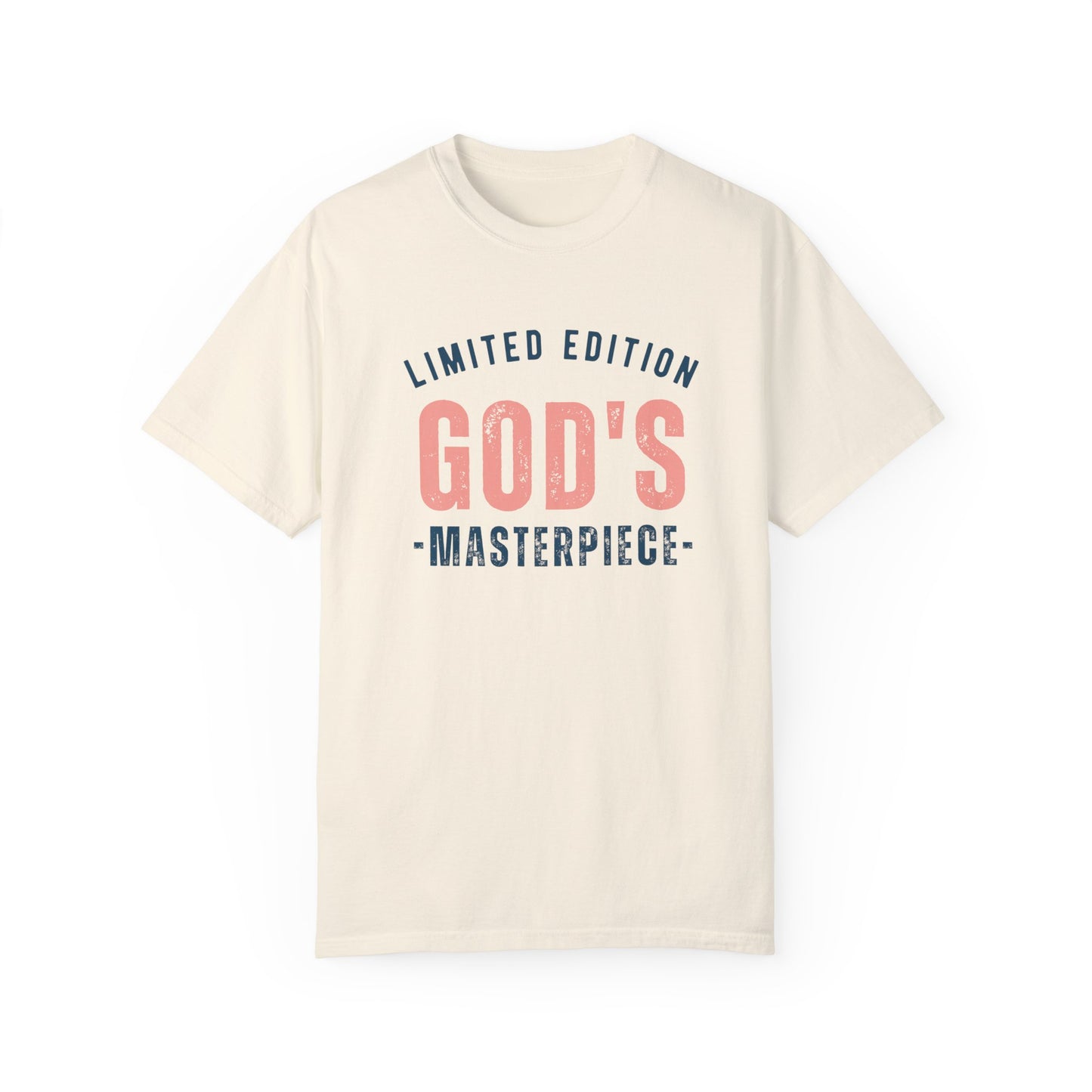LIMITED EDITION GOD'S MASTERPIECE UNISEX GARMENT-DYED T-SHIRT