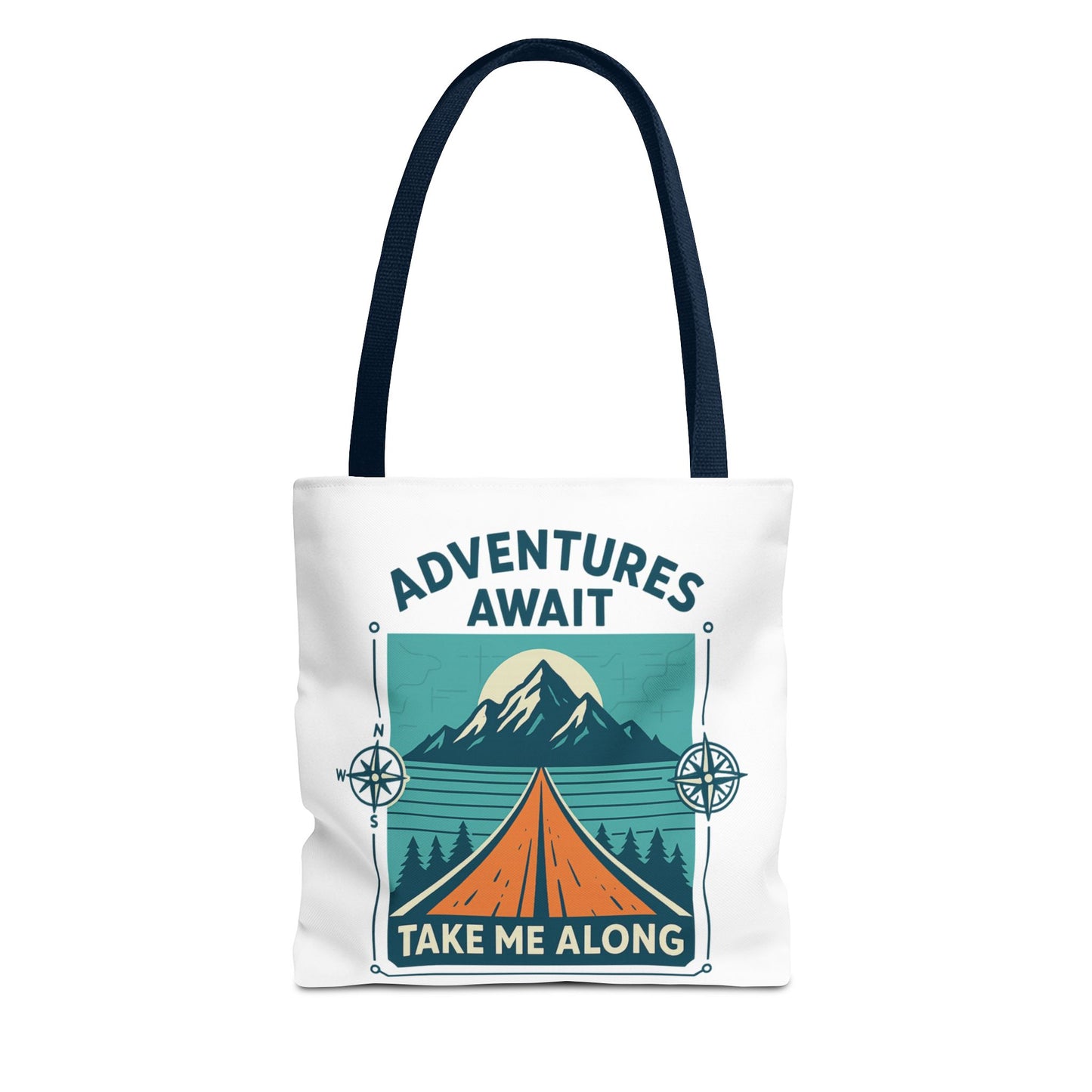 Adventures Await – Take Me Along Tote Bag