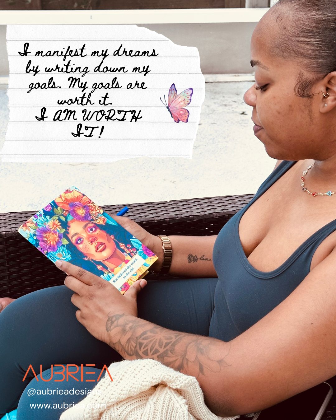 SHE BELIEVED SHE COULD, SO SHE DID HARDCOVER JOURNAL MATTE