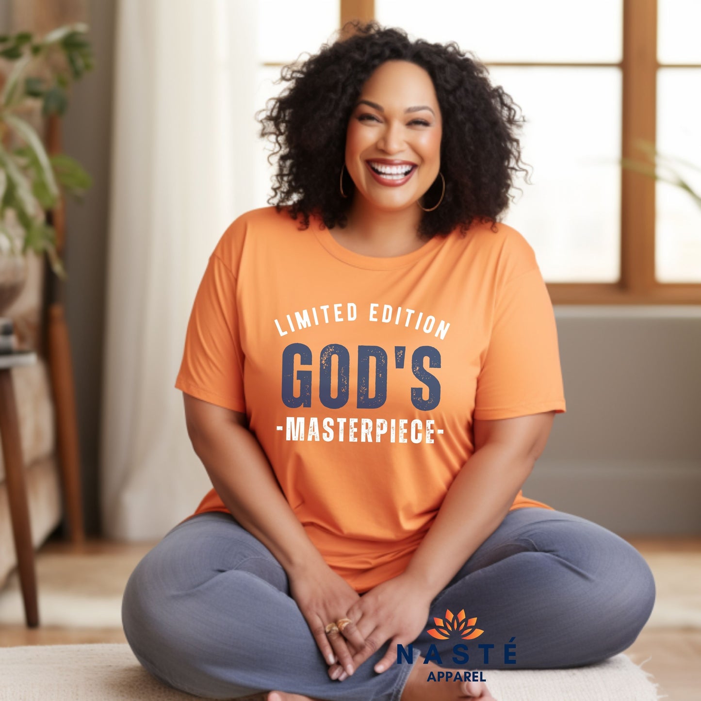 LIMITED EDITION GOD'S MASTERPIECE UNISEX GARMENT-DYED T-SHIRT