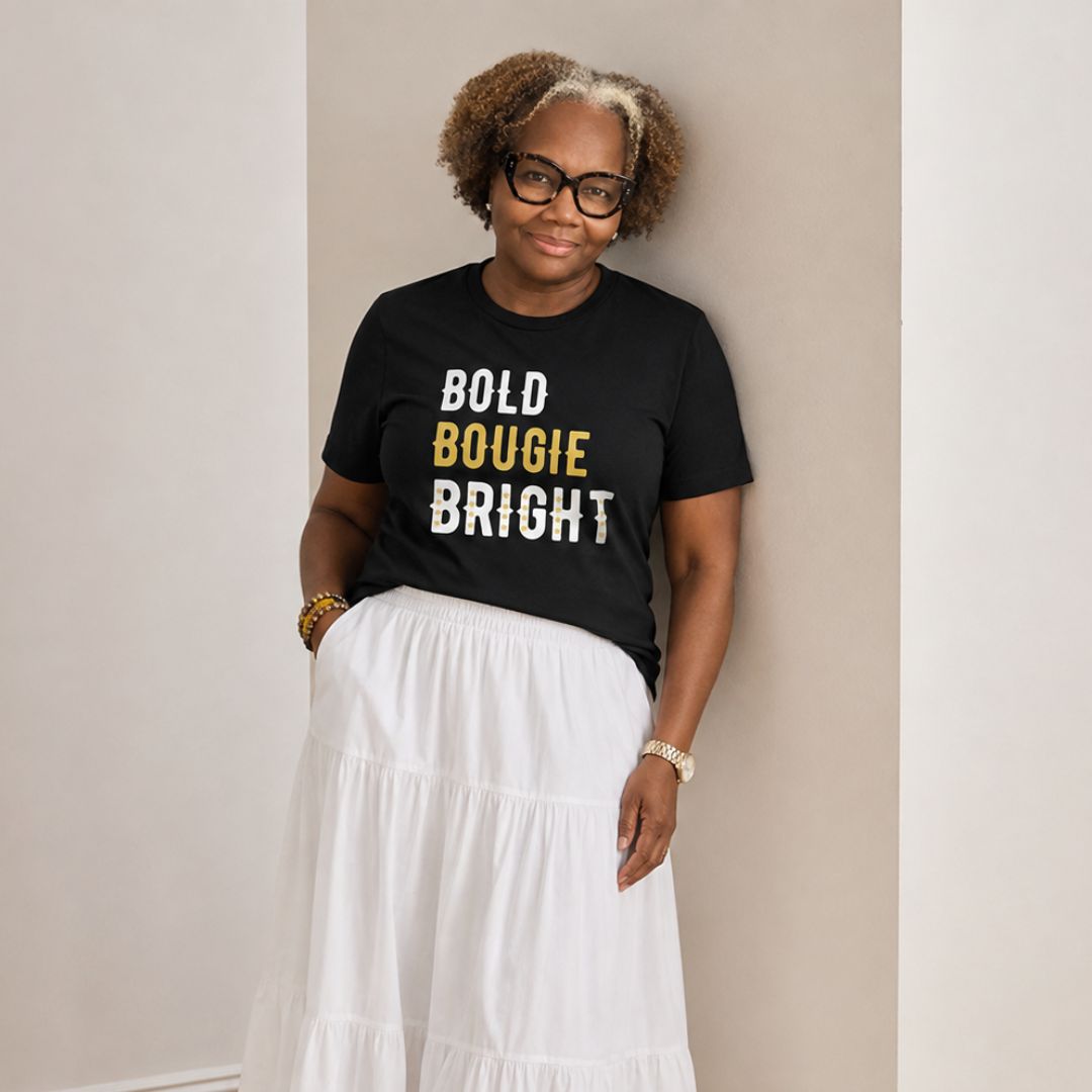 Bold Bougie Bright Tee — Women's Empowerment Graphic T-Shirt