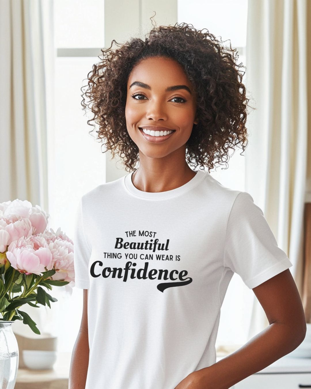 The Most Beautiful Thing You Can Wear Is Confidence T-shirt