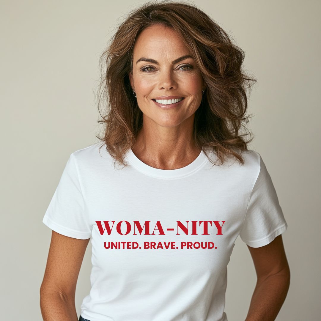 Empowerment Tee - WOMA-NITY: UNITED BRAVE PROUD