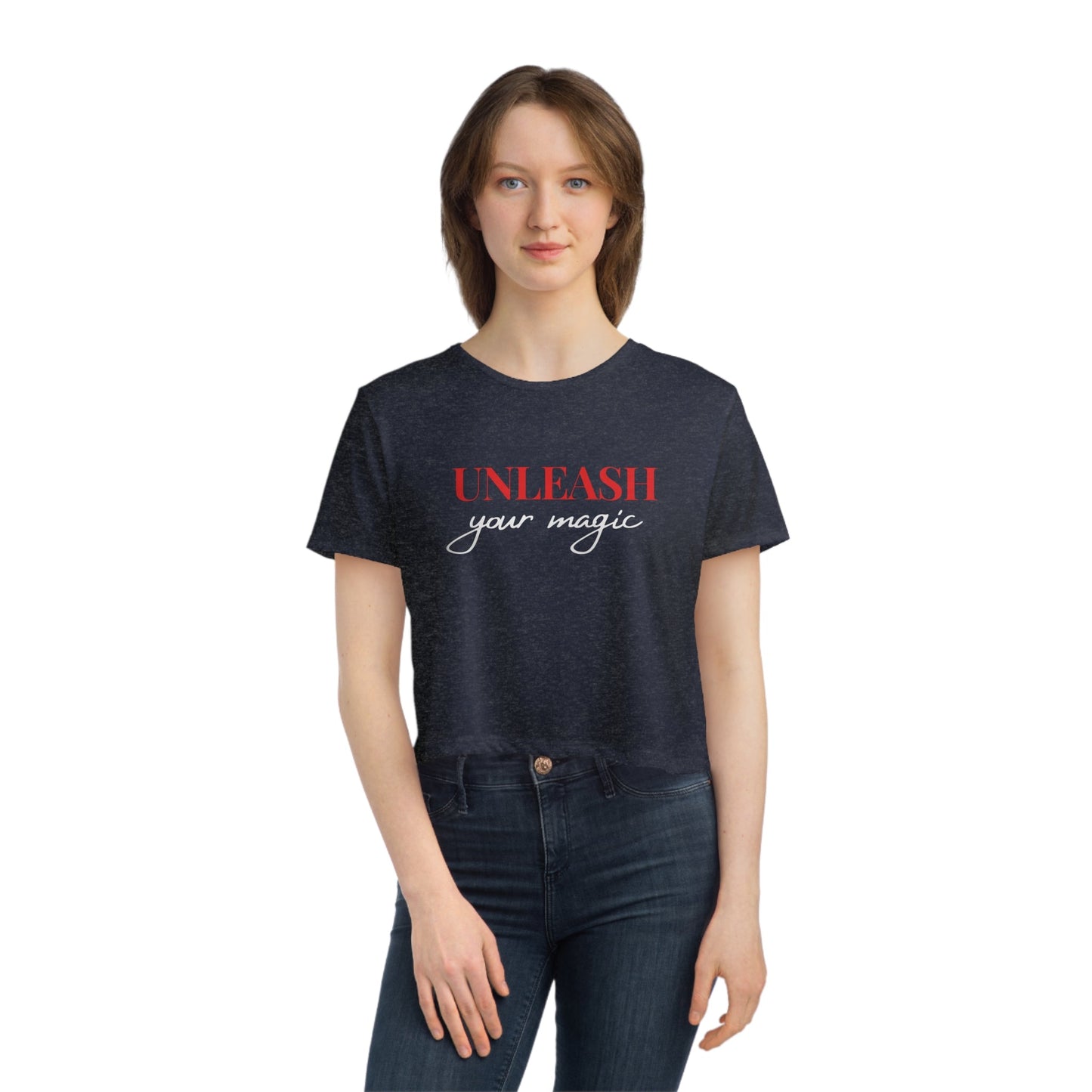 UNLEASH YOUR MAGIC (2) PREMIUM CROPPED T-SHIRT