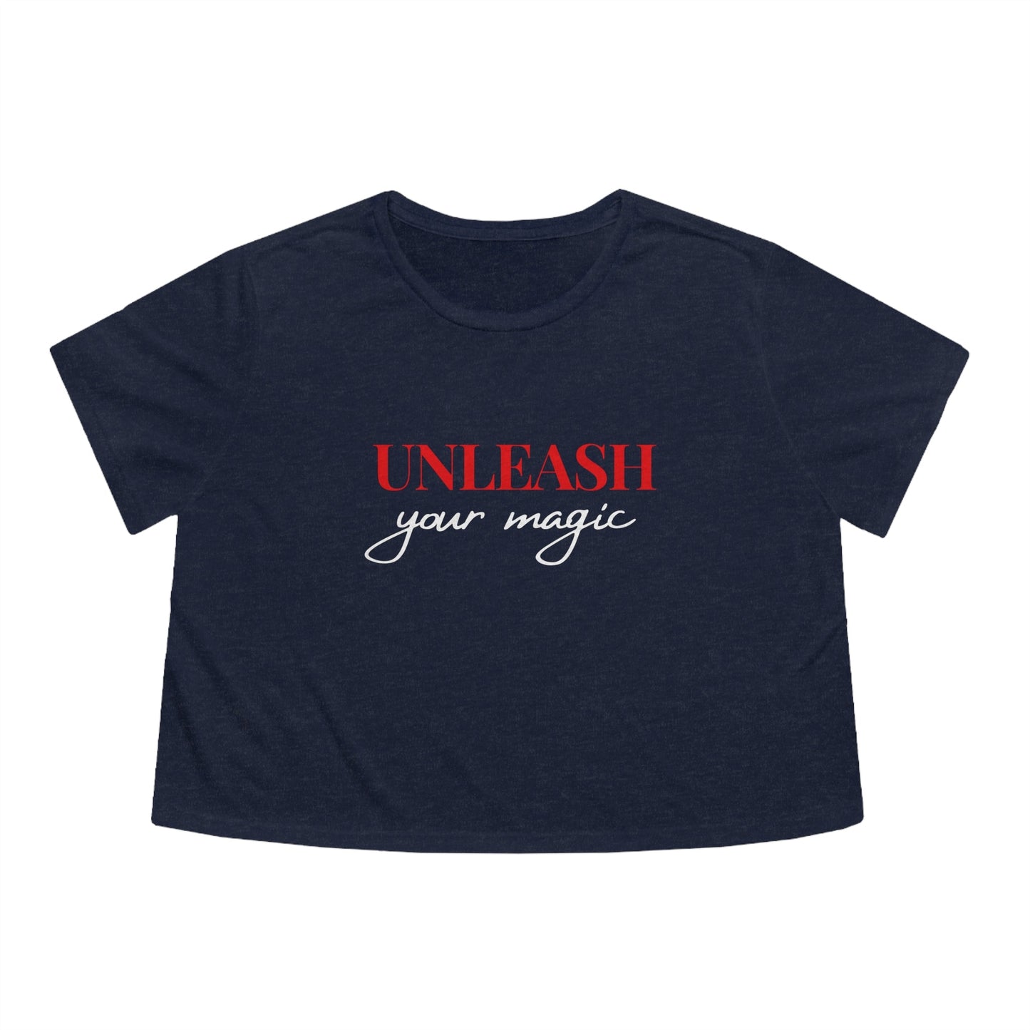 UNLEASH YOUR MAGIC (2) PREMIUM CROPPED T-SHIRT