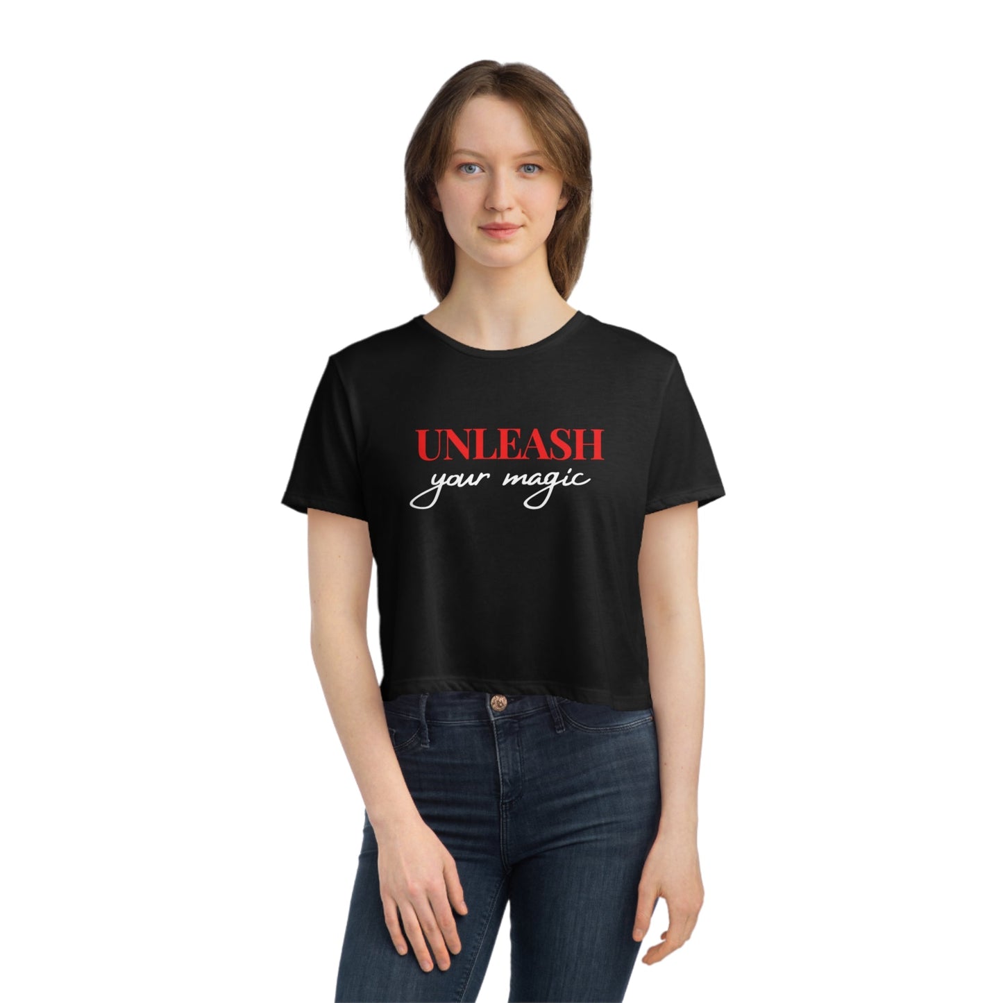UNLEASH YOUR MAGIC (2) PREMIUM CROPPED T-SHIRT