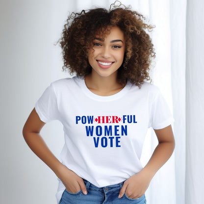 POWHERFUL WOMEN VOTE TEE