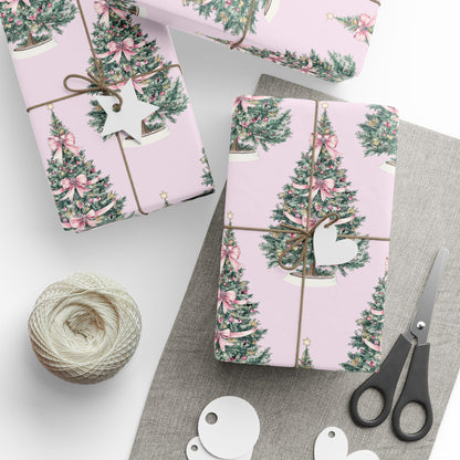 Lux Coquette Christmas Gift Wrapping Paper