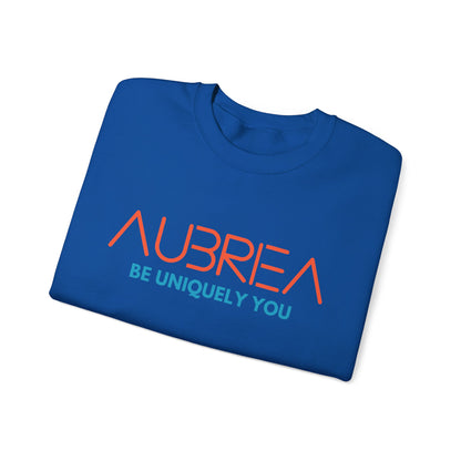 AUBRIEA LOGO CREWNECK SWEATSHIRT