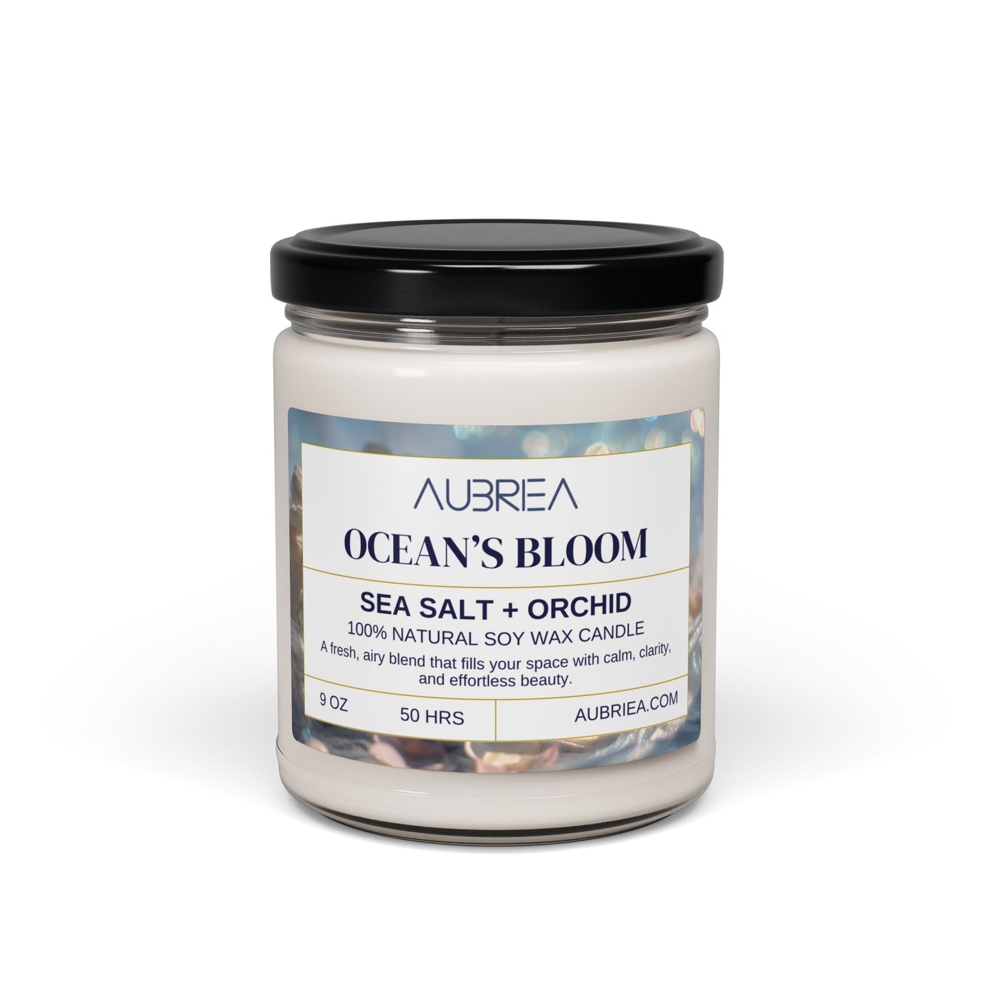 Aubriea's Luminous Whispers Scented Soy Candle Collection