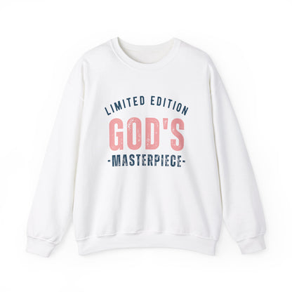 LIMITED EDITION GOD'S MASTERPIECE UNISEX NUBLEND® CREWNECK SWEATSHIRT