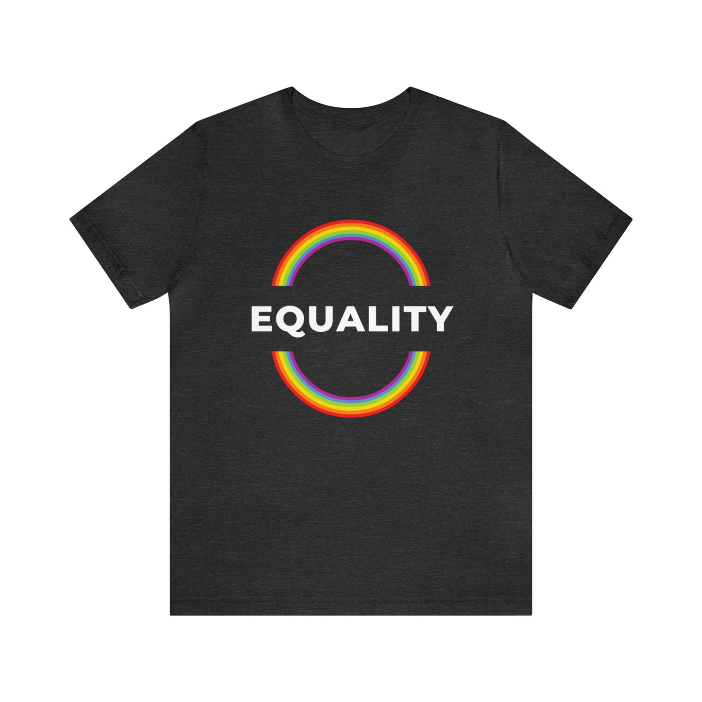 PRIDE RAINBOW EQUALITY UNISEX T-SHIRT