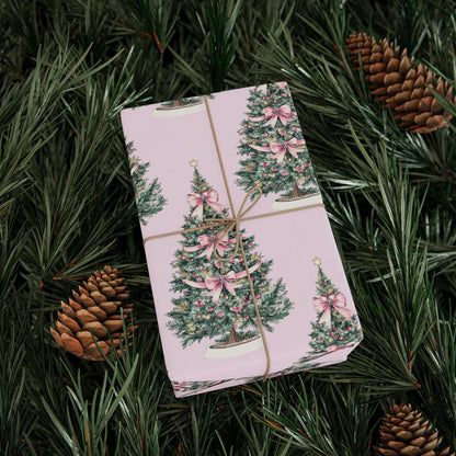 Lux Coquette Christmas Gift Wrapping Paper