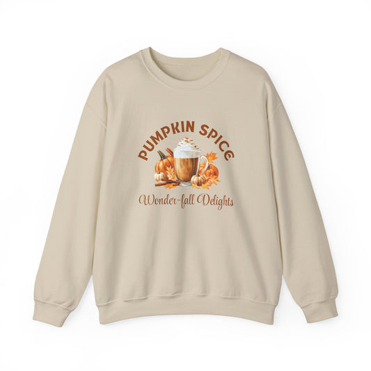 PUMPKIN SPICE & WONDER-FALL DELIGHTS SWEATSHIRT