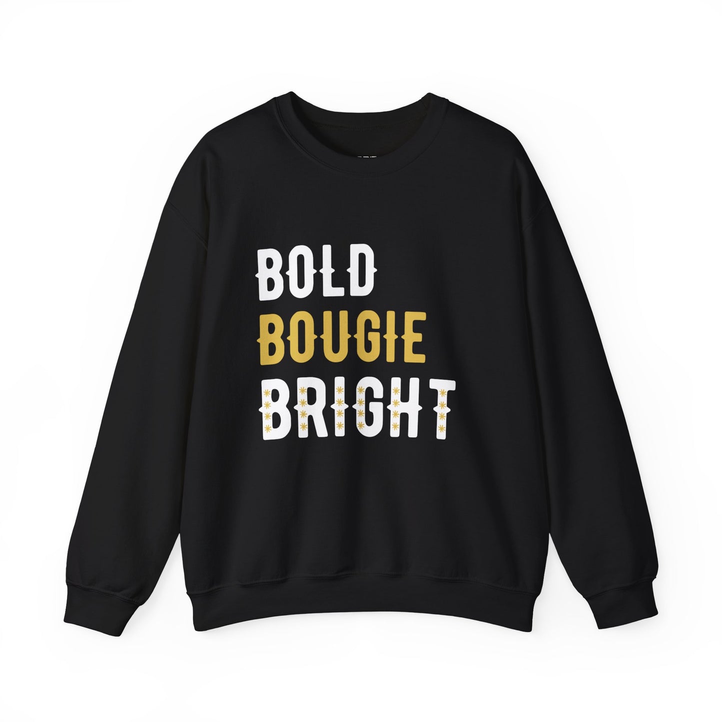 BOLD BOUGIE & BRIGHT UNISEX PREMIUM CREWNECK SWEATSHIRT