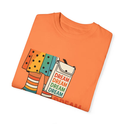Dream Out Loud Rainbow-Inspired T-shirt with Empowering Message