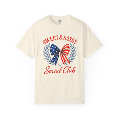 Sweet & Sassy Social Club Americana Commemorative Tee