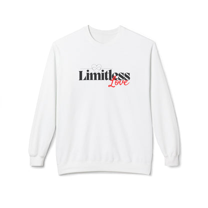 LIMITLESS LOVE INFINITY SYMBOL SWEATSHIRT