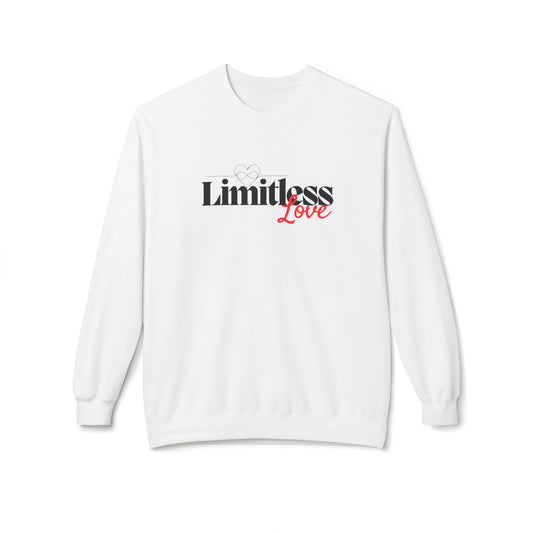 LIMITLESS LOVE INFINITY SYMBOL SWEATSHIRT