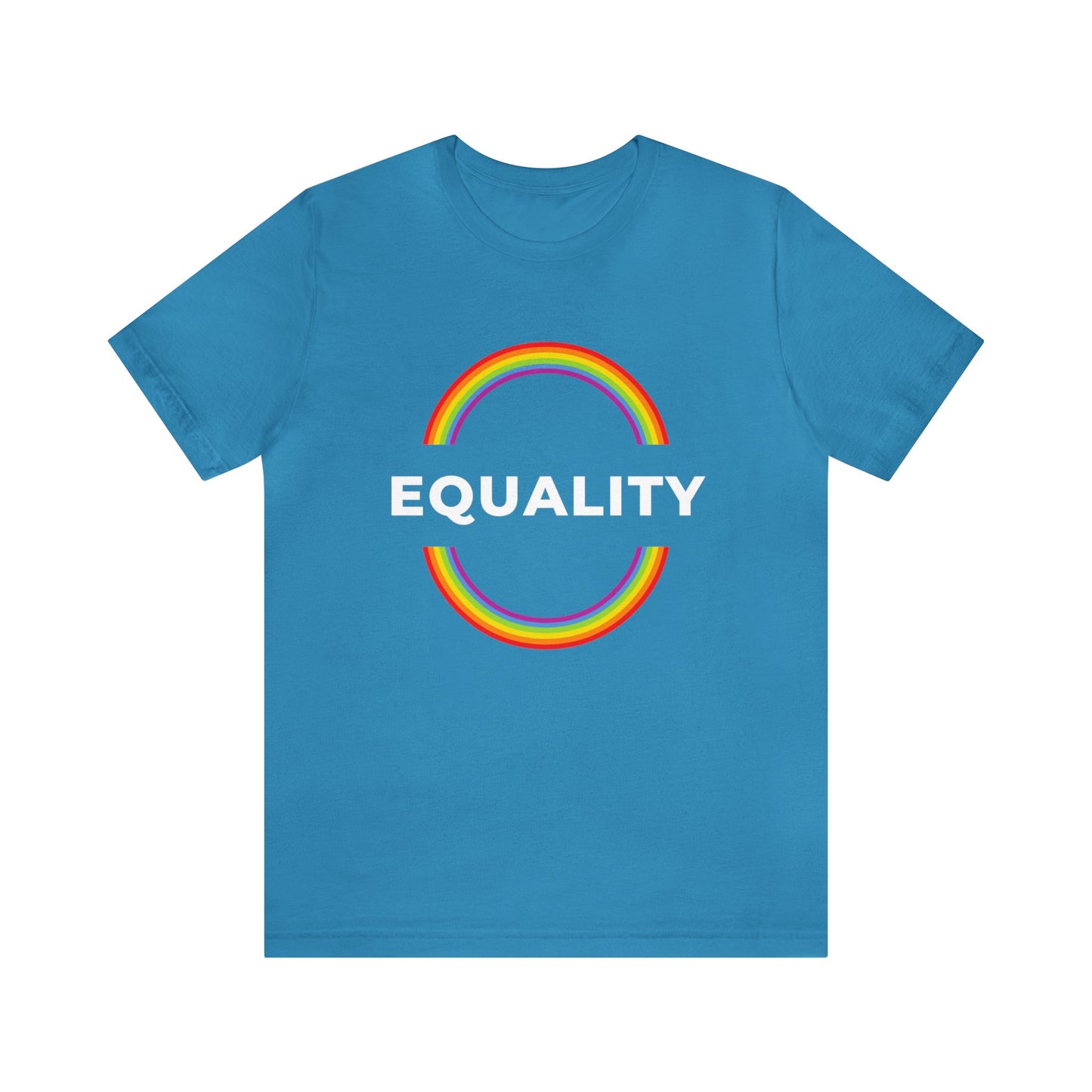 PRIDE RAINBOW EQUALITY UNISEX T-SHIRT