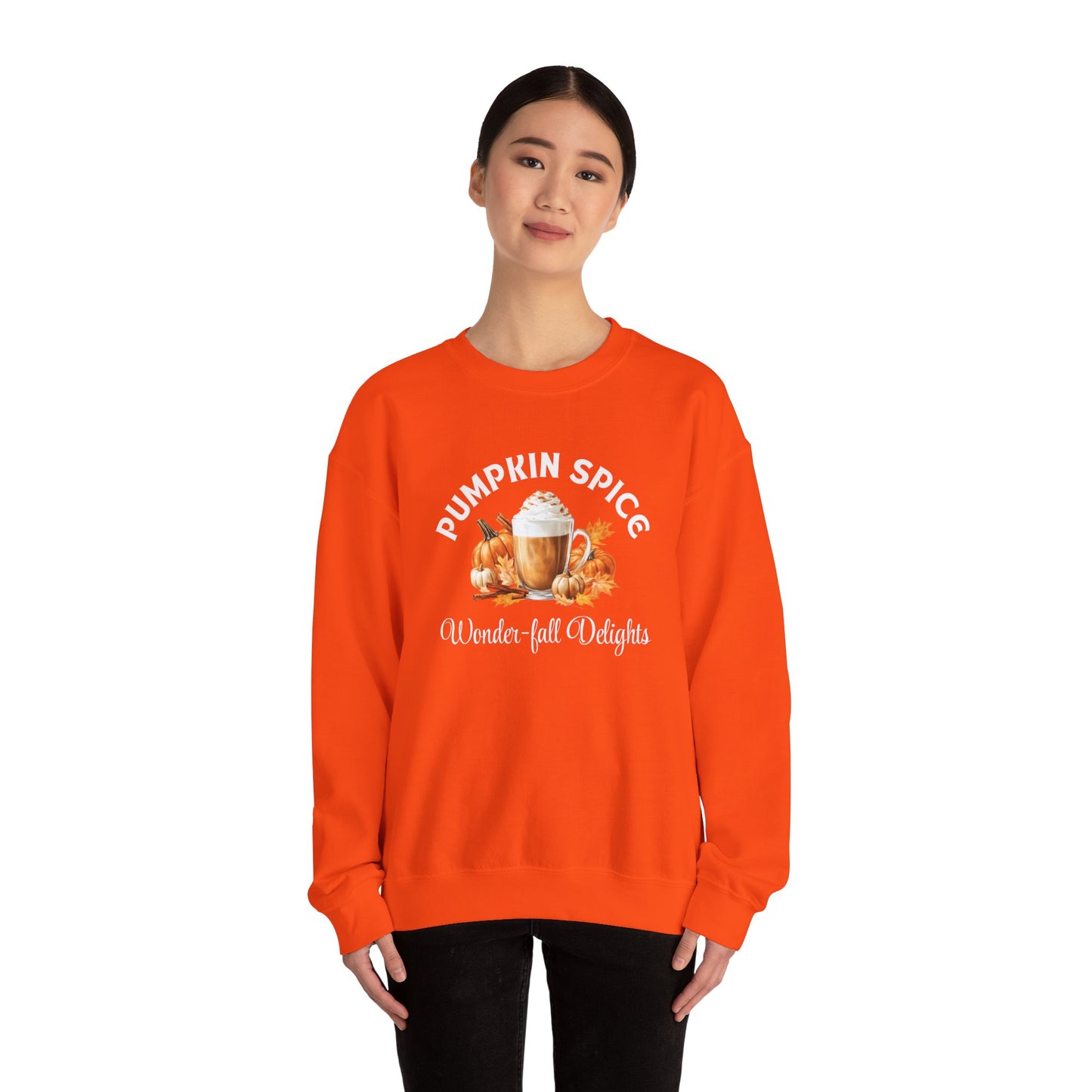 PUMPKIN SPICE & WONDER-FALL DELIGHTS SWEATSHIRT