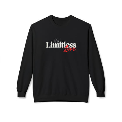 LIMITLESS LOVE INFINITY SYMBOL SWEATSHIRT