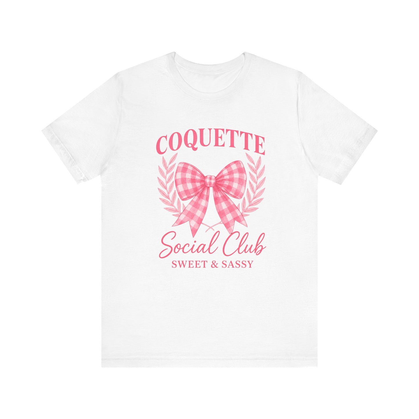 Sweet & Sassy Coquette Social Club Tee