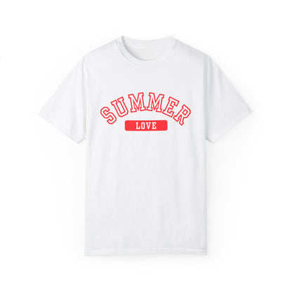 SUMMER LOVE UNISEX GARMENT-DYED T-SHIRT