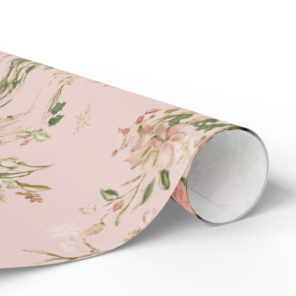 Lux Vintage Coquette Christmas Gift Wrap