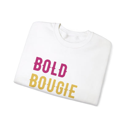 BOLD BOUGIE & BRIGHT UNISEX PREMIUM CREWNECK SWEATSHIRT