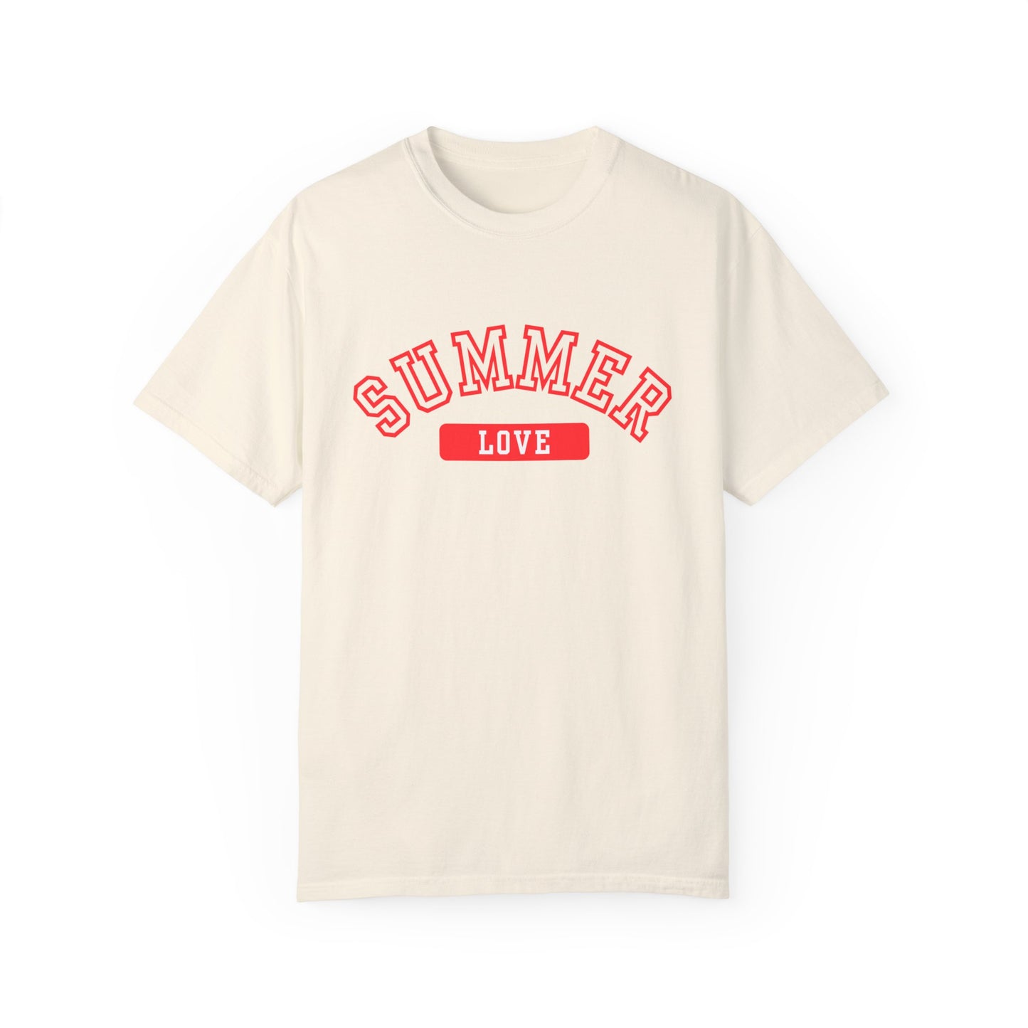 SUMMER LOVE UNISEX GARMENT-DYED T-SHIRT