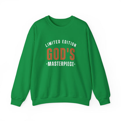 LIMITED EDITION GOD'S MASTERPIECE UNISEX NUBLEND® CREWNECK SWEATSHIRT