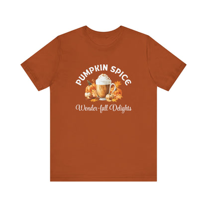 Pumpkin Spice & Wonder-fall Delights T-shirt