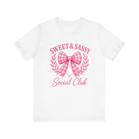 Sweet & Sassy Social Club Tee