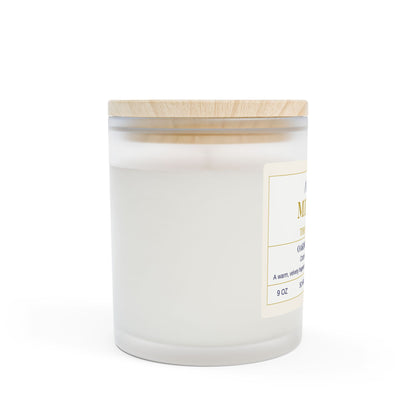 MINUIT (The Midnight) Oakmoss & Amber Frosted Glass Candle – 11