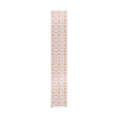 Coquette Christmas Trees with Pink Ribbon Gift Wrapping Paper