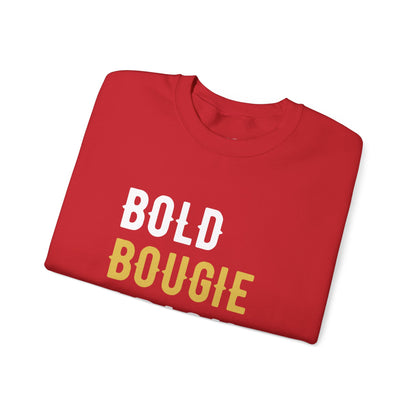 BOLD BOUGIE & BRIGHT UNISEX PREMIUM CREWNECK SWEATSHIRT